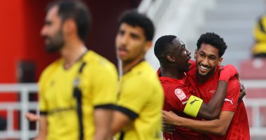 قطر يتأخر أمام الدحيل 2-0 فى الشوط الأول بمشاركة عبد القادر.. فيديو