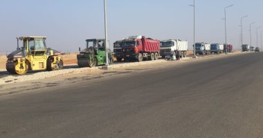 وزير الإسكان يعلن استكمال المحور الرئيسي بمدينة سفنكس الجديدة 