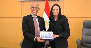 وزيرة التضامن تستعرض جهود الدولة في مجال الحماية والرعاية الاجتماعية جانب من الإستقبال