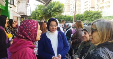 "القومى للمرأة" بالإسكندرية يختتم حملة" احميها من الختان" بزيارة 31 ألف مواطن جانب من الجوله