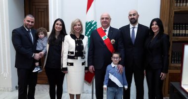 بدردشة ودية وصورة تذكارية.. هكذا بدأت السيدة الأولى فى لبنان نشاطها بقصر بعبدا