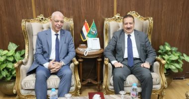 محافظ المنوفية يستقبل رئيس الجامعة لبحث تعظيم أوجه التعاون المشترك