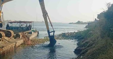 تطهير مأخذ محطات مياه الشرب السطحية والمطورة والمدمجة بسوهاج