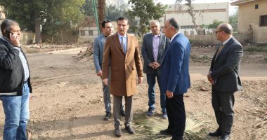 متابعة أعمال تطوير المتحف الزراعي 