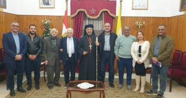 بطريرك الأقباط الكاثوليك يستقبل ممثلى المجلس الجديد لجمعية الشباب الكاثوليكى