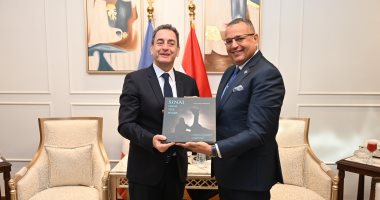 محافظ جنوب سيناء يلتقى السفير الفرنسى لبحث سبل التعاون المشترك