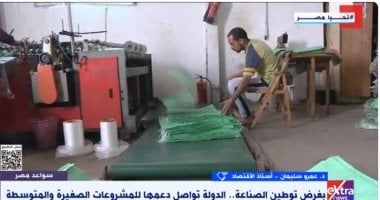 أستاذ اقتصاد: المشروعات الصغيرة تساهم بنسب تفوق الـ70% من الناتج القومى