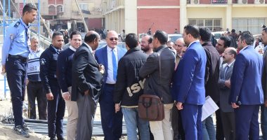 رئيس جامعة سوهاج يتفقد أعمال إنشاء مبنى الخدمات الملحق بمستشفى الجراحات