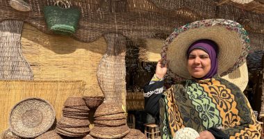 قلعة صناعة الخوص فى مصر.. مهارات وإبداعات سيدات الإعلام بالفيوم