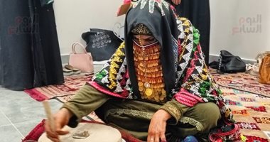 منتجات التراث السيناوى تزين مهرجان شرم الشيخ للهجن التراث السيناوى