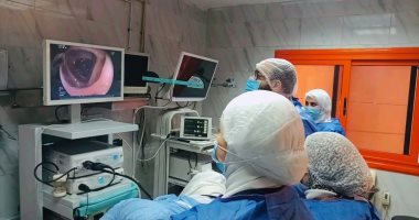 نجاح طاقم مستشفى بني سويف للتأمين الصحي في إجراء تفتيت حصو لـ3 حالات حرجة طاقم مستشفى بنى سويف للتأمين الصحي