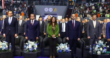 وزيرة التنمية المحلية تشهد احتفالية مبادرة "سداد ديون المزارعين" لحزب مستقبل جانب من الاحتفالية