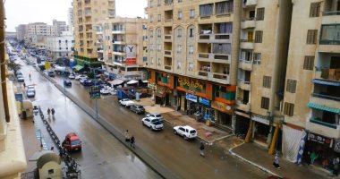 أمطار خفيفة على محافظة مطروح ودرجة الحرارة 15.. فيديو