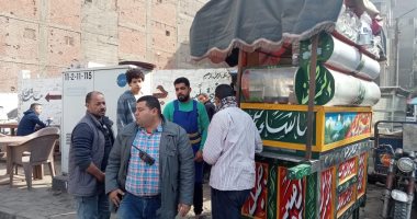 حملة مكبرة بحى شرق أسيوط لرفع الإشغالات وإزالة التعديات