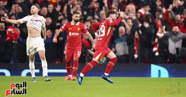 ليفربول ضد ليل.. ديفيد يتعادل وإيليوت يسجل ثانى أهداف الريدز بالدقيقة 67.. صور 