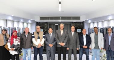 محافظة أسوان تبحث عن حلول بيئية لدعم قطاع المياه والصرف لقاء محافظ أسوان وخبراء الحلول البيئية فى قطاع المياه والصرف