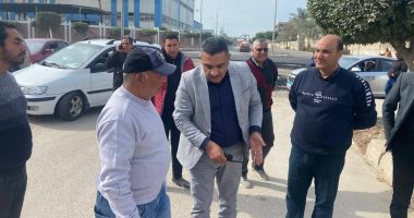 رئيس جهاز دمياط الجديدة يتابع مشروعات التطوير بالمدينة 