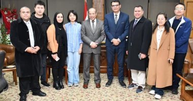 جامعة قناة السويس تعزز التعاون الأكاديمي مع جامعة لانزو الصينية