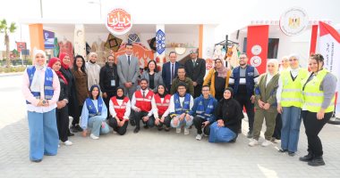 نائبة وزيرة التضامن تتفقد ديارنا بمعرض القاهرة الدولى للكتاب