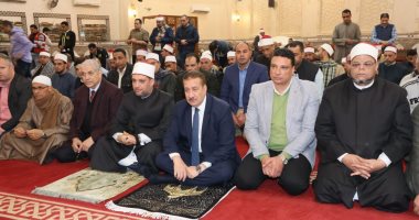 محافظ المنوفية يشهد احتفالية الإسراء والمعراج بمسجد الرؤوف الرحيم