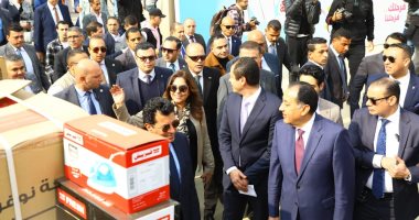 وزيرة التنمية المحلية تشارك فى فعاليات "أسبوع الخير"