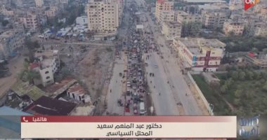 عبد المنعم سعيد: الانقسام الفلسطيني سبب أطماع إسرائيل وأمريكا