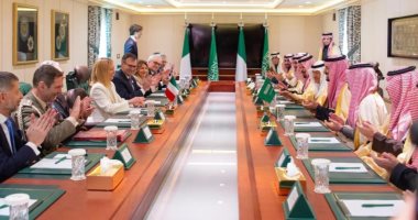 توقيع اتفاقيات بين السعودية وإيطاليا بقيمة 10 مليارات دولار جانب من توقيع الاتفاقيات