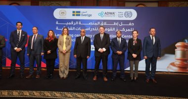 إطلاق منصة إلكترونية لمركز الدراسات القضائية بالتعاون مع منظمة العمل الدولية.. تأتى فى إطار حرص القيادة السياسية على التحول الرقمى.. ووزير العدل: تعد جزءا من رؤية شاملة تضع الإنسان فى صميم عملية التطوير.. صور