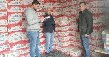 ضبط طن و432 كيلو مواد تموينية مدعمه بمركز ومدينة فاقوس فى الشرقية