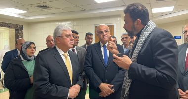 وزير التعليم العالى: مستشفى الناس صرح طبى وفق منظومة ذكية متكاملة الدكتور أيمن عاشور وزير التعليم العالى
