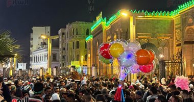 حضور كبير فى الليلة الختامية لمولد السيدة زينب مولد السيدة زينب