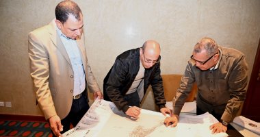 محافظ جنوب سيناء يعتمد المخطط الاستراتيجى لمدينة دهب جانب من اعتماد المخطط