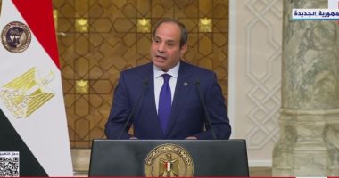 الرئيس السيسى: لا يمكن التنازل عن ثوابت مصر تجاه القضية الفلسطينية