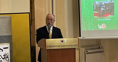 الذكرى الـ30 لمؤسسة اليابان.. سفير طوكيو: نعمل على دفع العلاقات الثنائية بـ2025 سفير اليابان فى القاهرة - فوميو إيواي