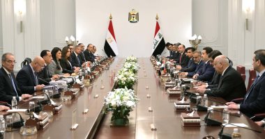 رئيس الوزراء ونظيره العراقي يترأسان أعمال اللجنة العليا المصرية العراقية.. مدبولي: توجيه القطاع الخاص ببناء استثمار مشترك بمشروعات في مصر والعراق.. و"السوداني" يشير إلى دور القطاع الخاص المصري في اقتصاد بلاده