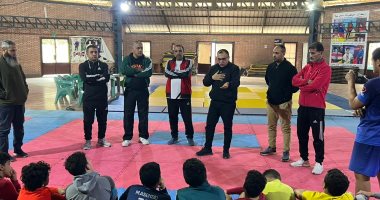 جولة لوكيل مديرية الشباب والرياضة بالدقهلية بمركز براعم وناشئين المصارعة