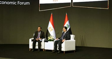 بدء الملتقى الاقتصادى المصرى العراقى بحضور رئيسى وزراء مصر والعراق