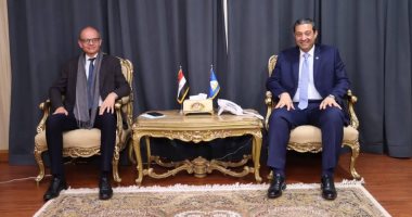 محافظ دمياط يستقبل مستشار وزير المالية للشئون الهندسية