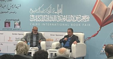 الشاعر المغربى مراد القادرى من معرض الكتاب: نحن مدينون لمصر ثقافيًا
