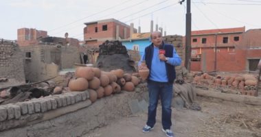 "الحياة اليوم" يخصص حلقة لصناعة الفخار بقرية جريس الإعلامي محمد شردي