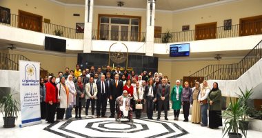 جامعة حلوان تحتفل بيوم البيئة الوطنى 