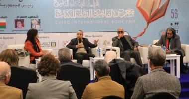 محسن عبد العزيز من معرض الكتاب: الأسطورة عنصر حيوى متكرر فى حياة الأمم