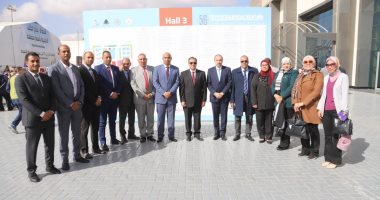 رئيس جامعة جنوب الوادى يترأس وفد الجامعة بمعرض القاهرة الدولى للكتاب