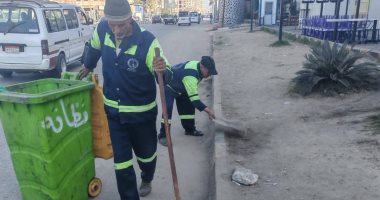 إزالة مخالفات البناء والتعديات بأحياء غرب وشرق المنصورة في الدقهيلة حملات النظافة
