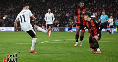 ليفربول يسحق بورنموث في يوم تهديفى مثير من محمد صلاح في الدورى الإنجليزي محمد صلاح