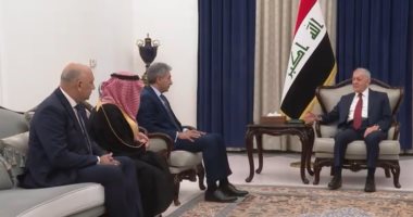 رئيس جمهورية العراق يستقبل وزير السياحة والآثار 