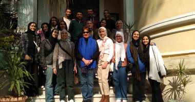 فنون جميلة حلوان تحتفل بيوم البيئة الوطنى بإبداعات طلابية ومعرض "أفق 2025"