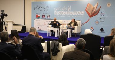 الشاعر العراقى على الشلاه يتحدث عن تجربته الشعرية بمعرض الكتاب