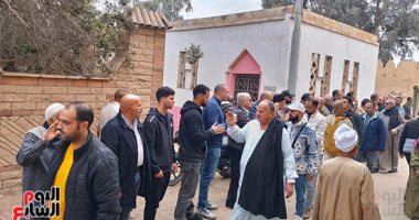 دفن جثمان نجل كمال الدين حسين بجوار والده فى مقابر العائلة ببنها.. فيديو