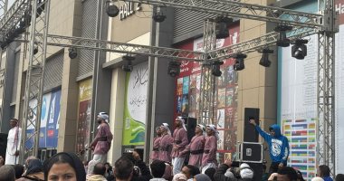 الفرقة السيناوية تخطف الأنظار فى اليوم الأخير من معرض القاهرة للكتاب